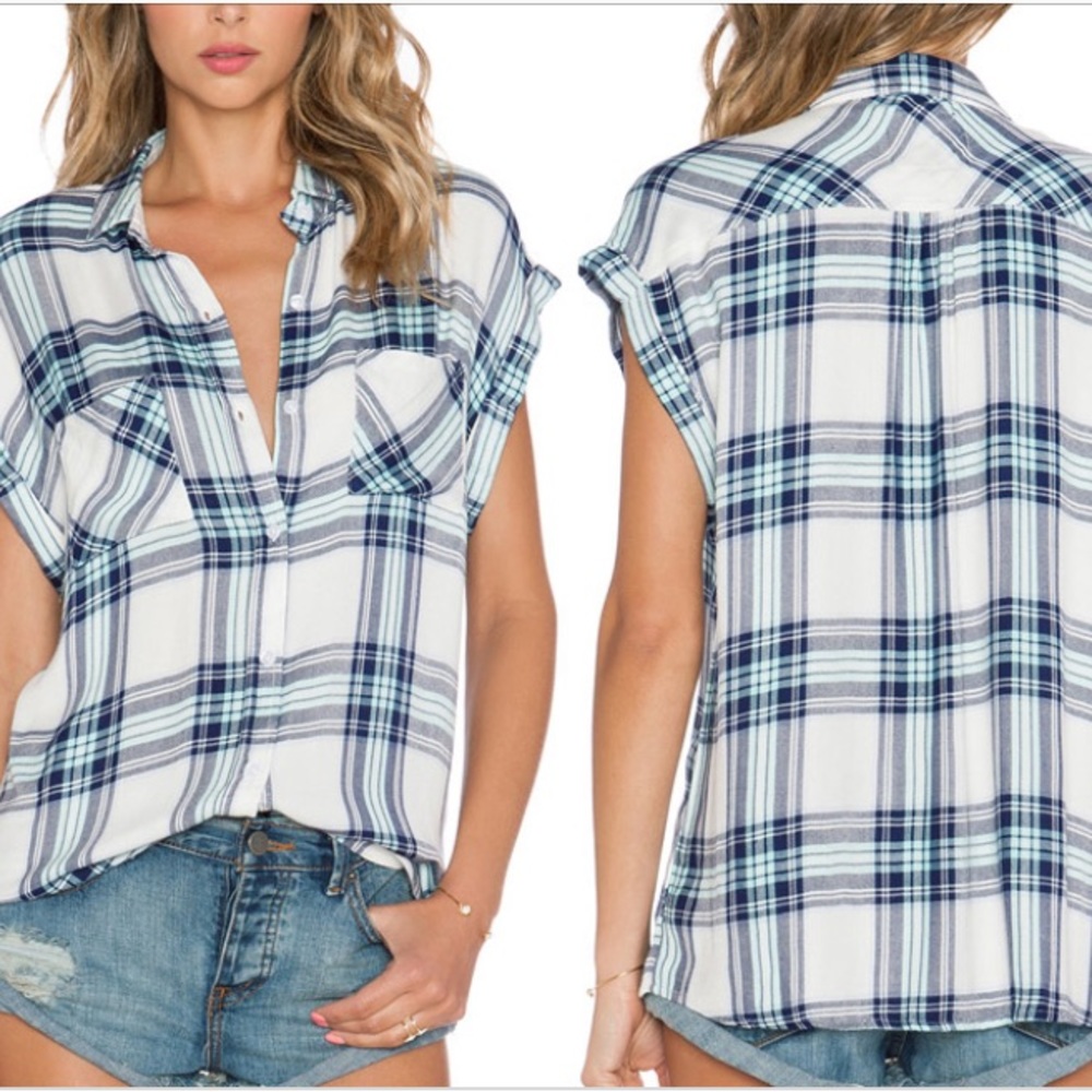 Rails Britt Button Down Blouse